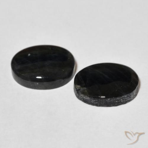 Pedras preciosas de espectrolita multicolorido natural de 4,00 ct, corte oval, opaco