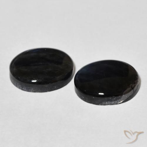 Pedras preciosas de Spectrolite Multicolorido natural de 4.61 ct, oval, Opaco