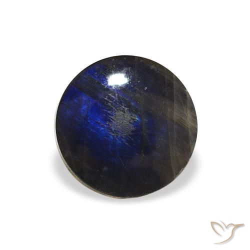 1.25ct Natural Multicolorido Spectrolite, Redondo, Opaco