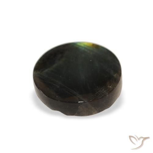 Spectrolite Multicolorido Natural 0.94ct, Redondo, Opaco