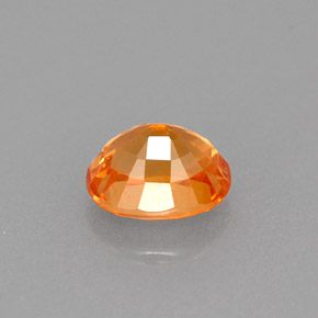 Granada espessartita Laranja Natural 0.94ct, Corte Oval, VS