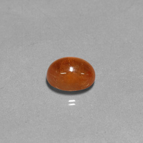 Granada espessartita laranja natural 2,37ct, transparente, transparente/translúcido