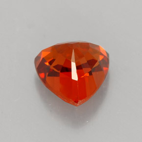 Granada espessartita laranja avermelhado Natural 1.52ct, Trilhão, VS