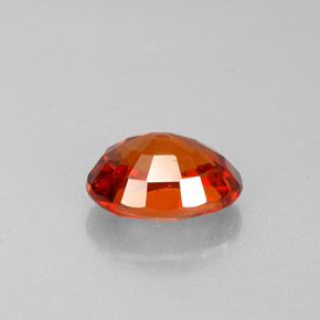 Granada espessartita Tangerina Natural 1.24ct, Corte Oval, VS-SI