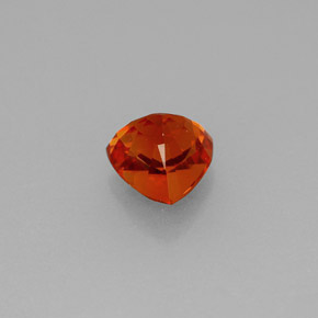 Granada espessartita laranja avermelhado Natural 0.99ct, Trilhão, VS