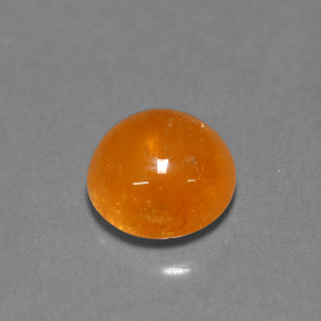 Granada espessartita laranja natural 3,02ct, transparente, transparente/translúcido