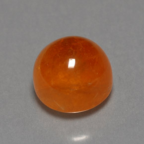Granada espessartita laranja natural 2,87ct, transparente, transparente/translúcido