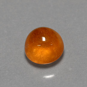 Granada espessartita laranja natural 1,70ct, transparente, transparente/translúcido