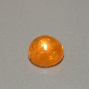 Granada espessartita laranja natural 2,30ct, transparente, transparente/translúcido