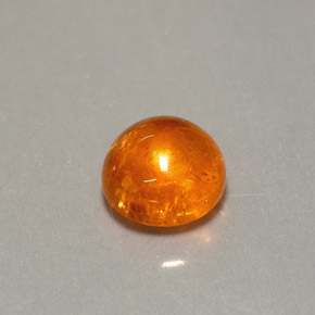 Granada espessartita laranja natural 2,32ct, transparente, transparente/translúcido