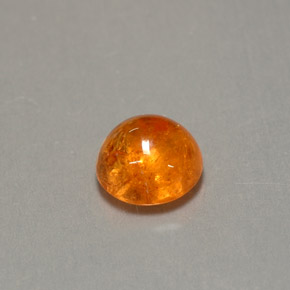 Granada espessartita laranja natural 1,79ct, transparente, transparente/translúcido