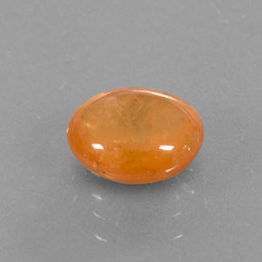Granada espessartita laranja natural 2,92ct, transparente, transparente/translúcido