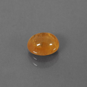 Granada espessartita laranja natural 1,17ct, transparente, transparente/translúcido