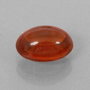 Granada espessartita laranja natural 2,48ct, transparente, transparente/translúcido