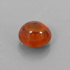Granada espessartita laranja natural 2,01ct, transparente, transparente/translúcido
