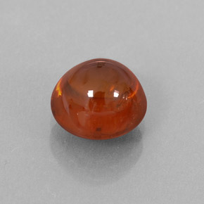 Granada espessartita laranja natural 2,27ct, transparente, transparente/translúcido