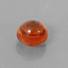 Granada espessartita laranja natural 1,98ct, transparente, transparente/translúcido