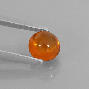 Granada espessartita Laranja Natural 0.78ct, Transparente, Transparente/Translúcido