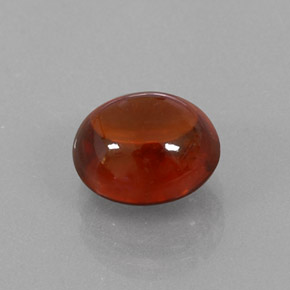 Granada espessartita laranja natural 4,00ct, transparente, transparente/translúcido