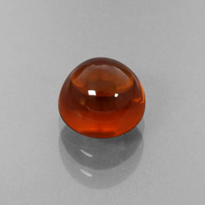 Granada espessartita laranja natural 1,80ct, transparente, transparente/translúcido