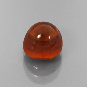 Granada espessartita laranja natural 2,41ct, transparente, transparente/translúcido
