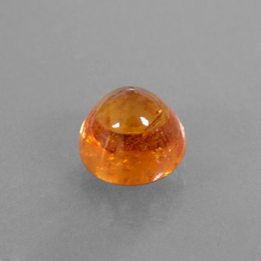 Granada espessartita laranja natural 4,50ct, transparente, transparente/translúcido