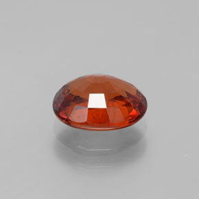 Granada espessartita fogo laranja Natural 1.81ct, Corte Oval, VS-SI