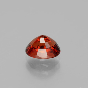 Granada espessartita Laranja vermelha Natural 1.58ct, Corte Oval, VS