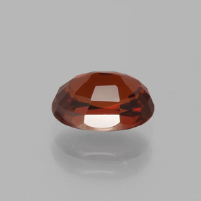 Granada espessartita Vermelho Sangue Profundo Natural 1.92ct, Corte Oval, VS