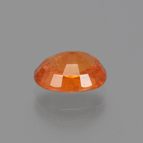 Granada espessartita Laranja brilhante Natural 2.25ct, Corte Oval, SI