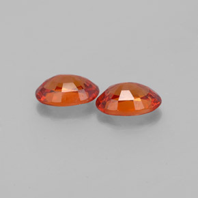 Granada espessartita Laranja Natural 0.00ct, oval, VVS