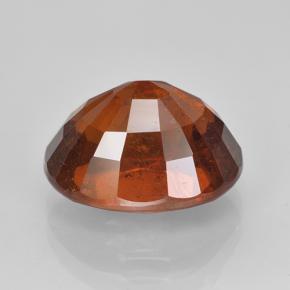 Granada espessartita laranja natural 7,90ct, corte oval, VS-SI