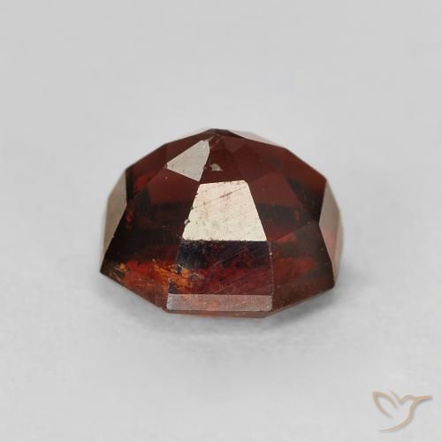 Granada espessartita Laranja escuro Natural 2.46ct, Corte Octógono / Esmeralda, SI