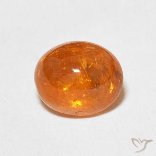 2.94ct Natural Laranja brilhante Granada espessartita, oval, Transparente