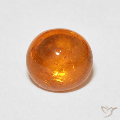 2.48ct Natural Laranja Médio Granada espessartita, oval, Transparente
