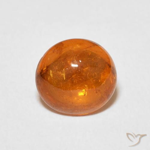 2.10ct Natural fogo laranja Granada espessartita, oval, Transparente