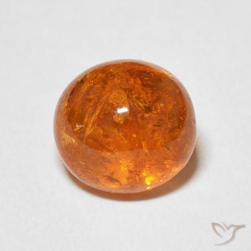 3.98ct Natural Laranja Médio Granada espessartita, oval, Transparente