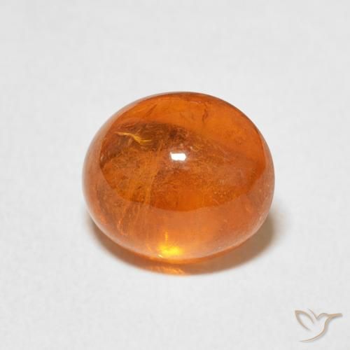 2.84ct Natural Laranja Médio Granada espessartita, oval, Transparente