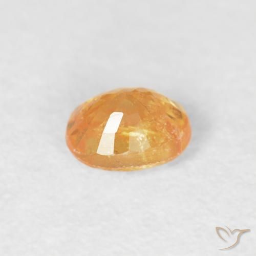 Granada espessartita Laranja-Ouro Natural 0.27ct, oval, VS-SI