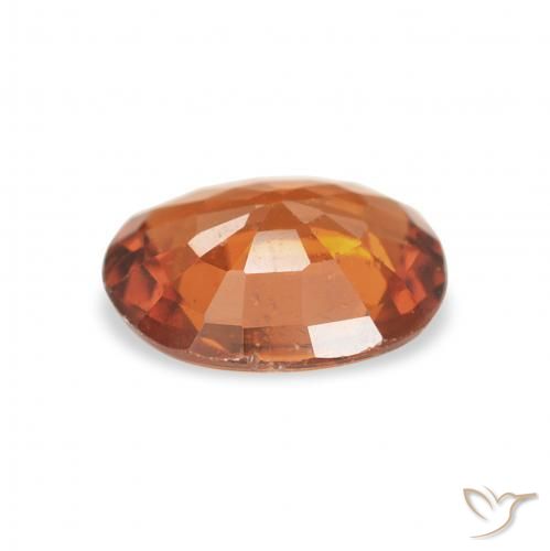 Granada espessartita Laranja Profundo Natural 1.25ct, oval, VS