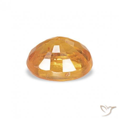 Granada espessartita Laranja-Ouro Natural 0.58ct, oval, VS