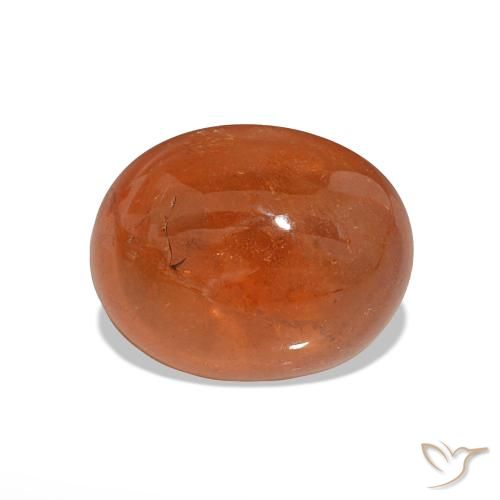 3.88ct Laranja Médio Granada espessartita Pedras Preciosas, oval, Transparente