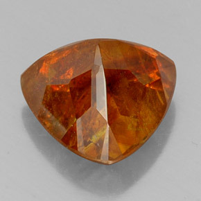 Esfalerita laranja natural 14,70ct, trillion, SI-I1