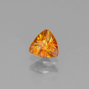 Esfalerita amarelo natural 0,32ct, trillion, VS-SI