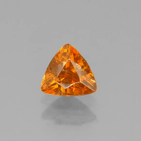Esfalerita laranja natural 0,50ct, trillion, VS-SI