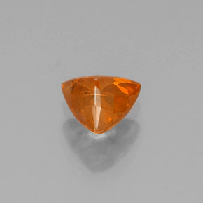Esfalerita laranja natural 0,50ct, trillion, VS-SI
