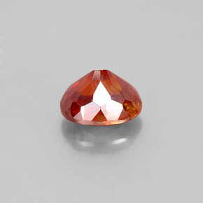 esfalerita Laranja vermelha Natural 1.62ct, Corte Oval, SI