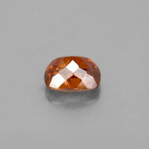 Esfalerita laranja natural 1,50ct, almofada cortada, SI