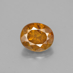 Esfalerita ouro natural 1,81ct, corte oval, SI