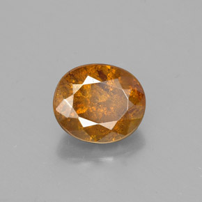 Esfalerita ouro natural 1,81ct, corte oval, SI